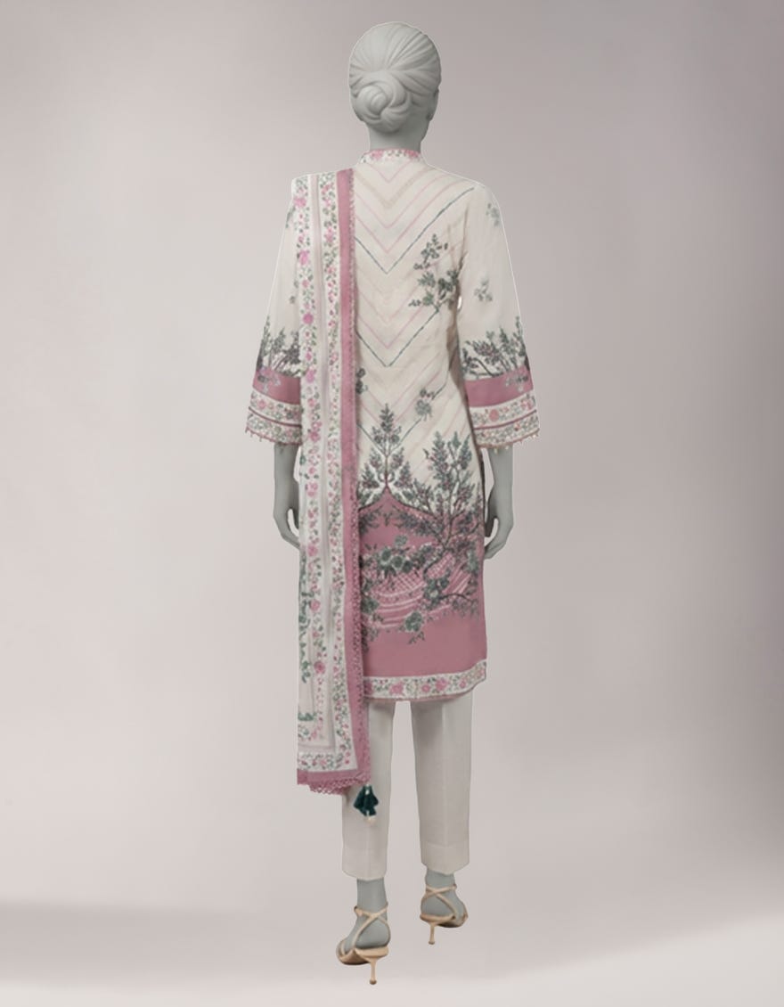 MULTICOLOR LAWN DIGITAL PRINTED UNSTITCHED 3PC