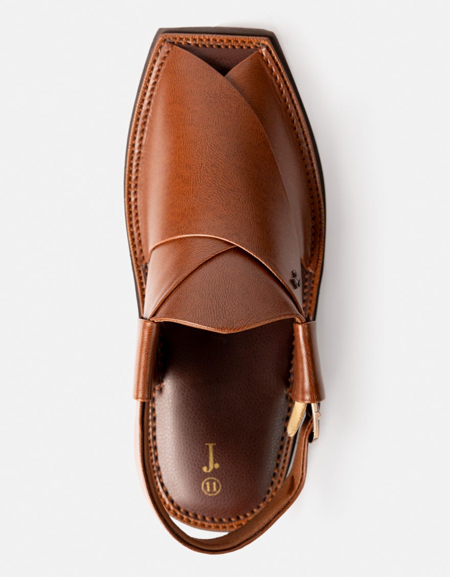 BROWN PESHAWARI SANDALS