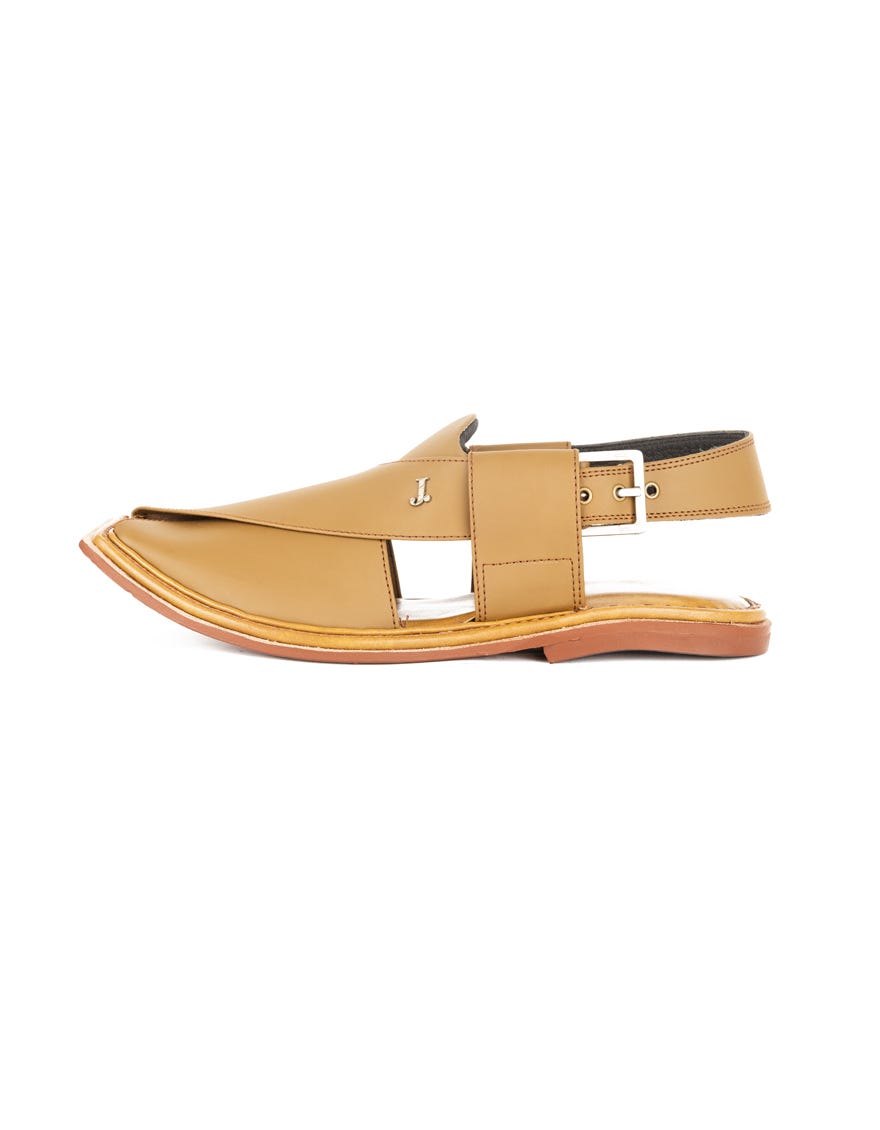 Camel Trendy Peshawari Chappal | Jjfw-Jpc-11440