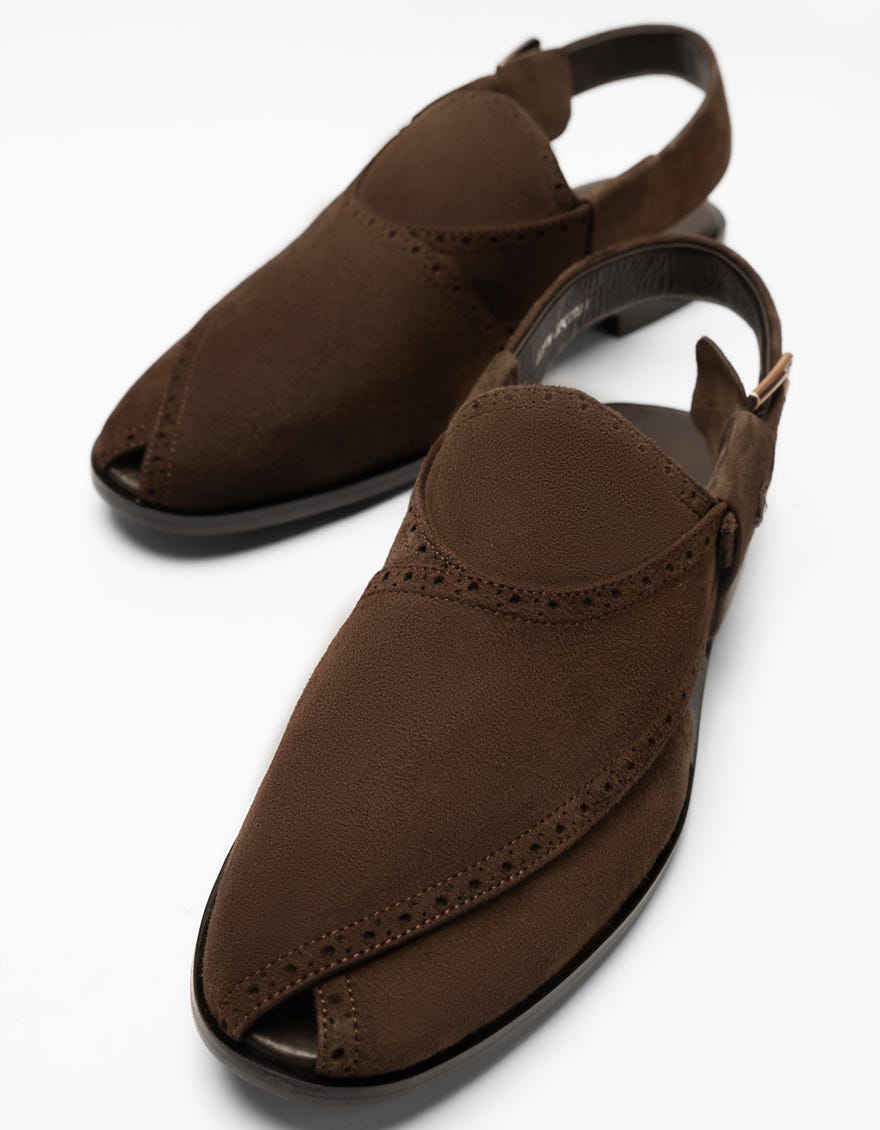 BROWN PESHAWARI SANDALS