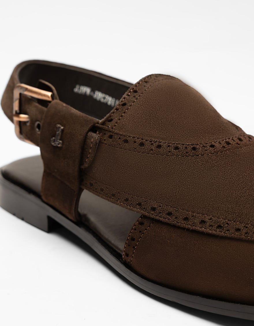 BROWN PESHAWARI SANDALS