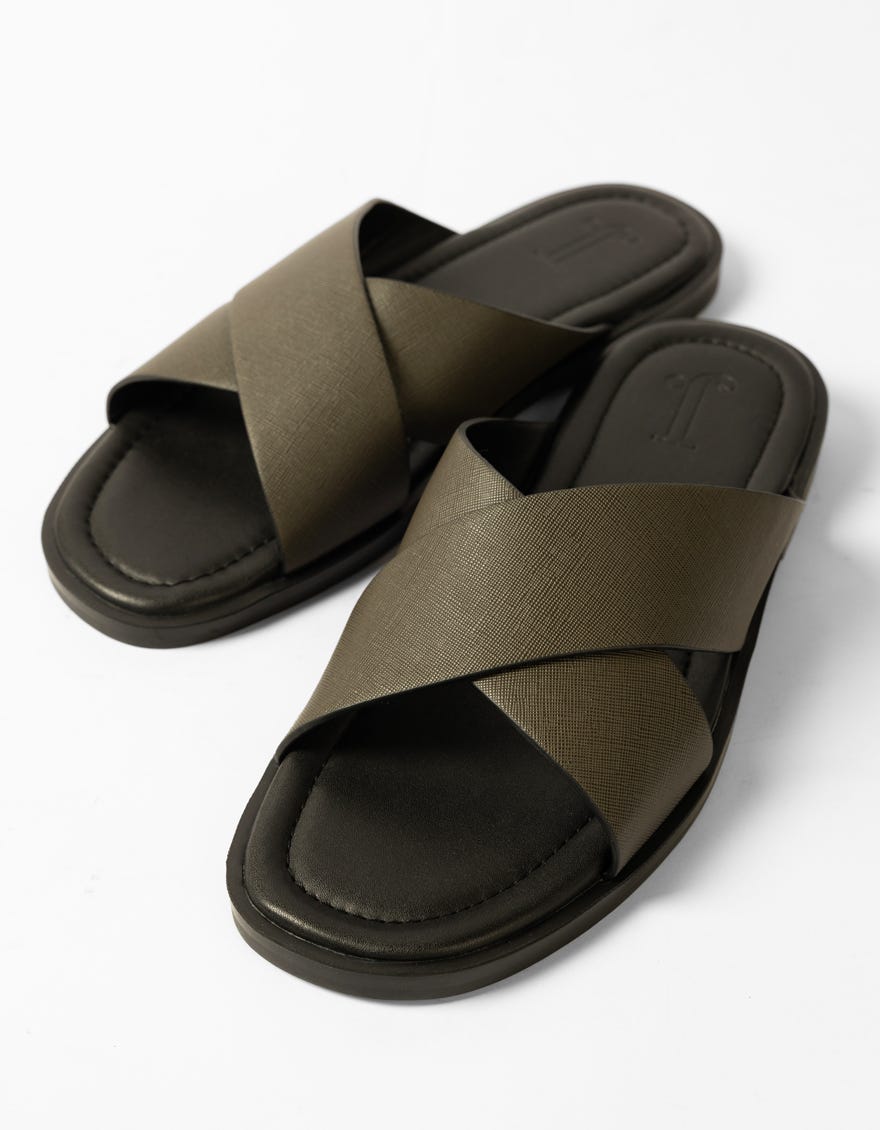 GREEN CROSS OVER SLIDES