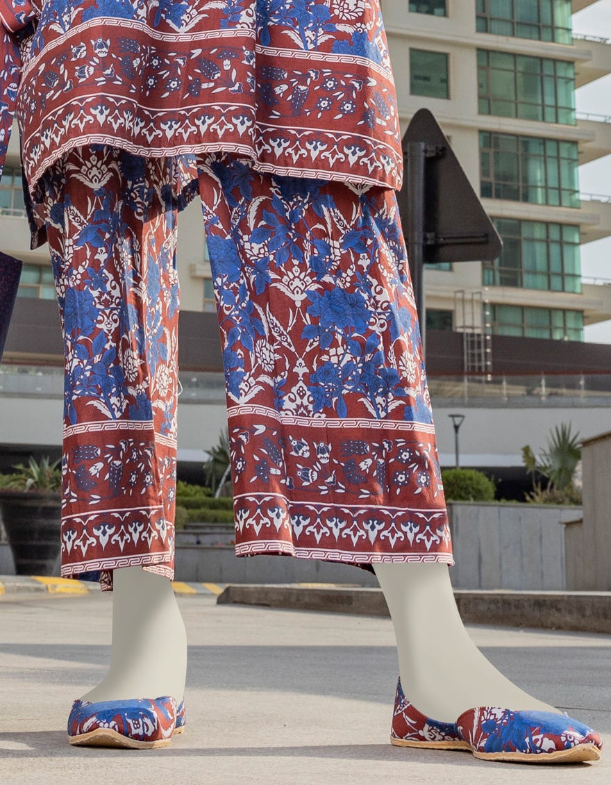 Blue Lawn Trousers | Jjlt-S-24-377
