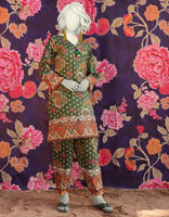GREEN LAWN PRINTED KURTA