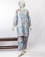 MULTICOLOR LAWN PRINTED KURTA
