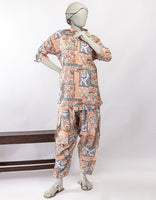 MULTICOLOR LAWN PRINTED KURTA