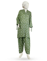 GREEN LAWN PRINTED KURTA