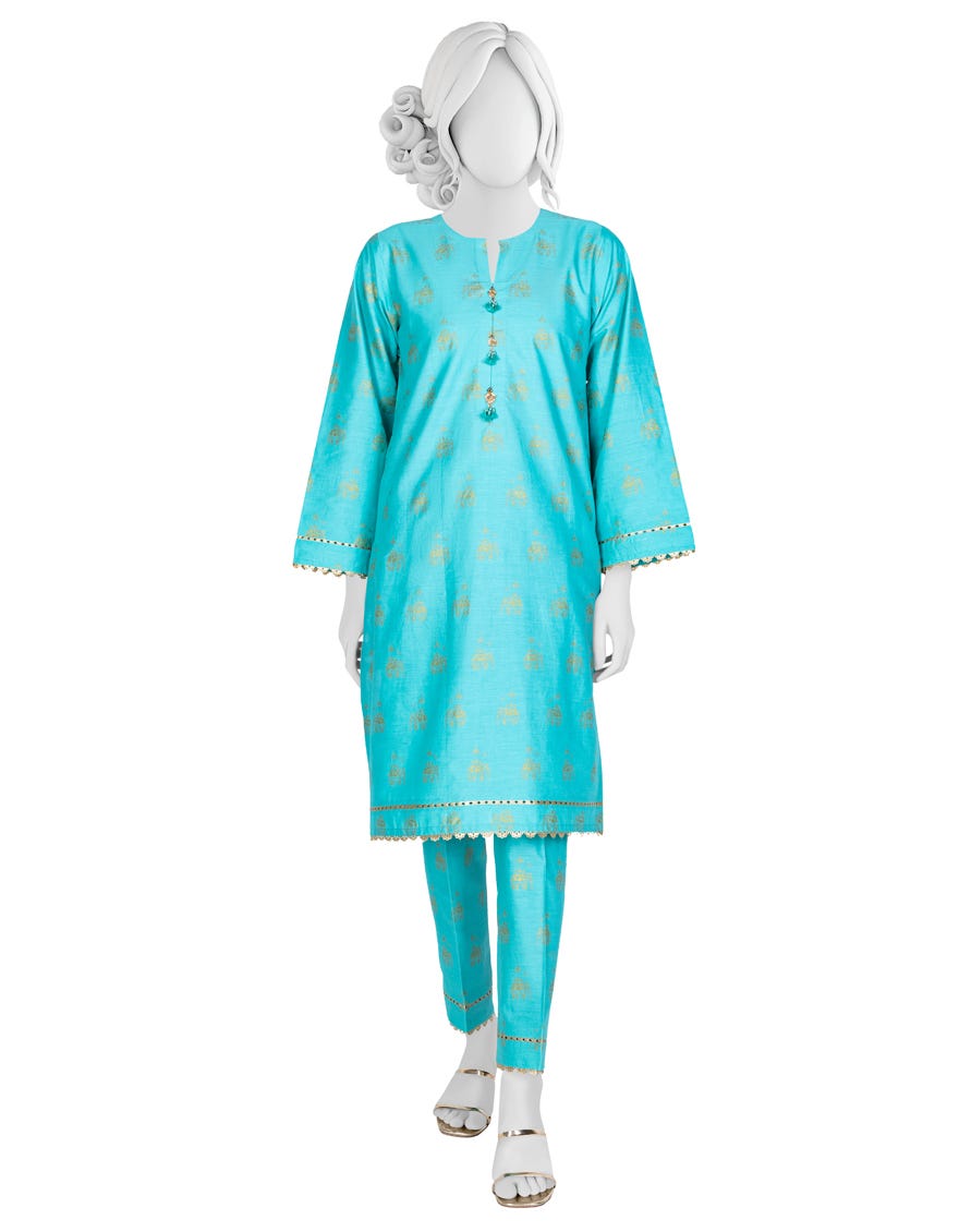 FEROZI LAWN UNSTITCHED 2PC | JLAWN-S-JST-23-1647