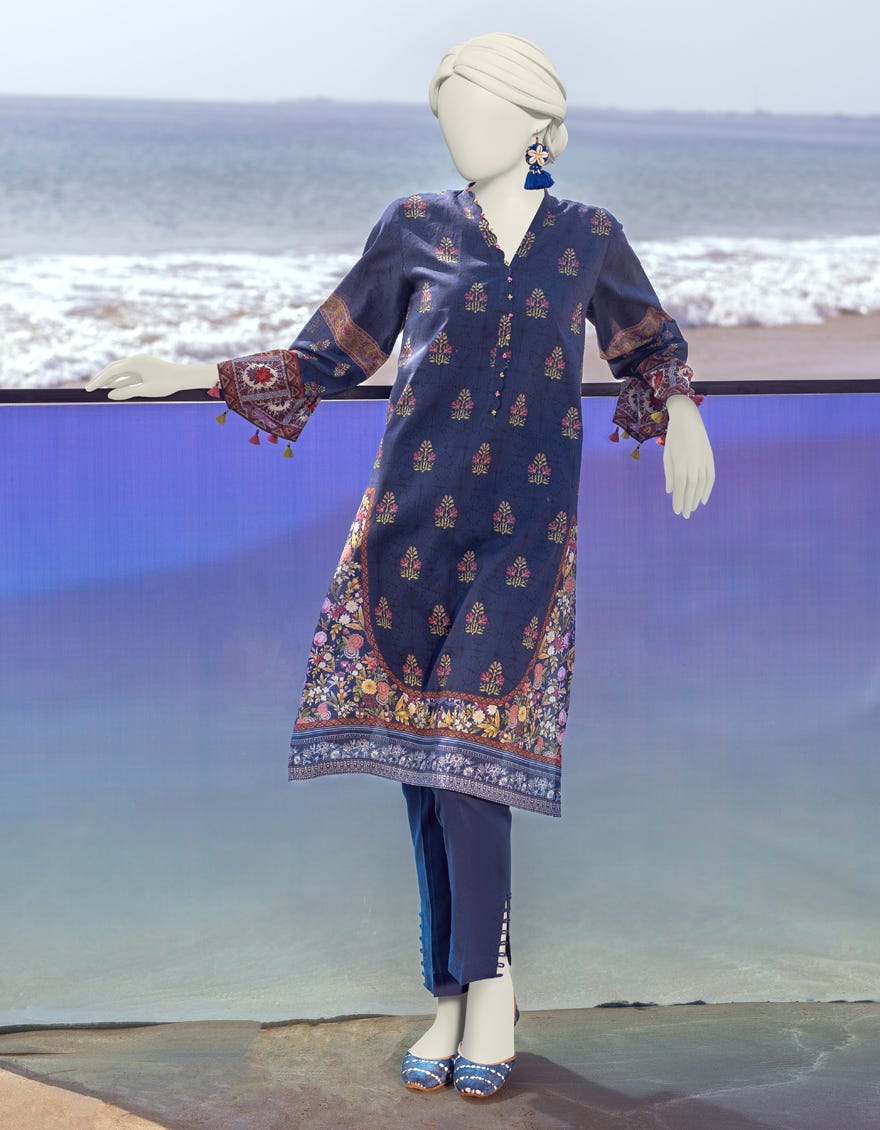 Blue Lawn Unstitched 2 Piece Dress | Jlawn-S-Jst-24-1616