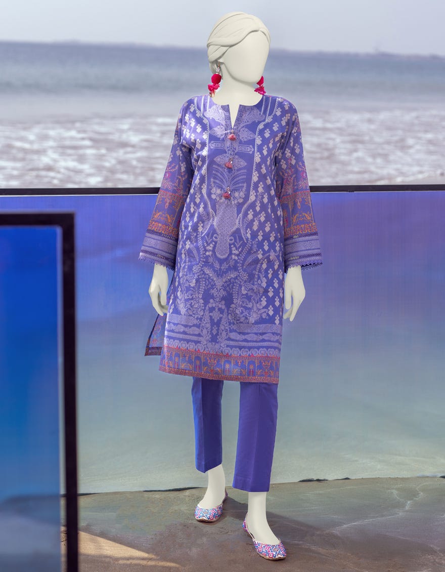 Blue Lawn Unstitched 2 Piece Dress | Jlawn-S-Jst-24-1620