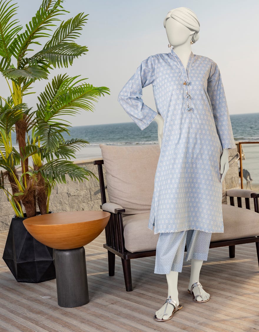 Multicolor Lawn Unstitched 2 Piece Dress | Jlawn-S-Jst-24-1630