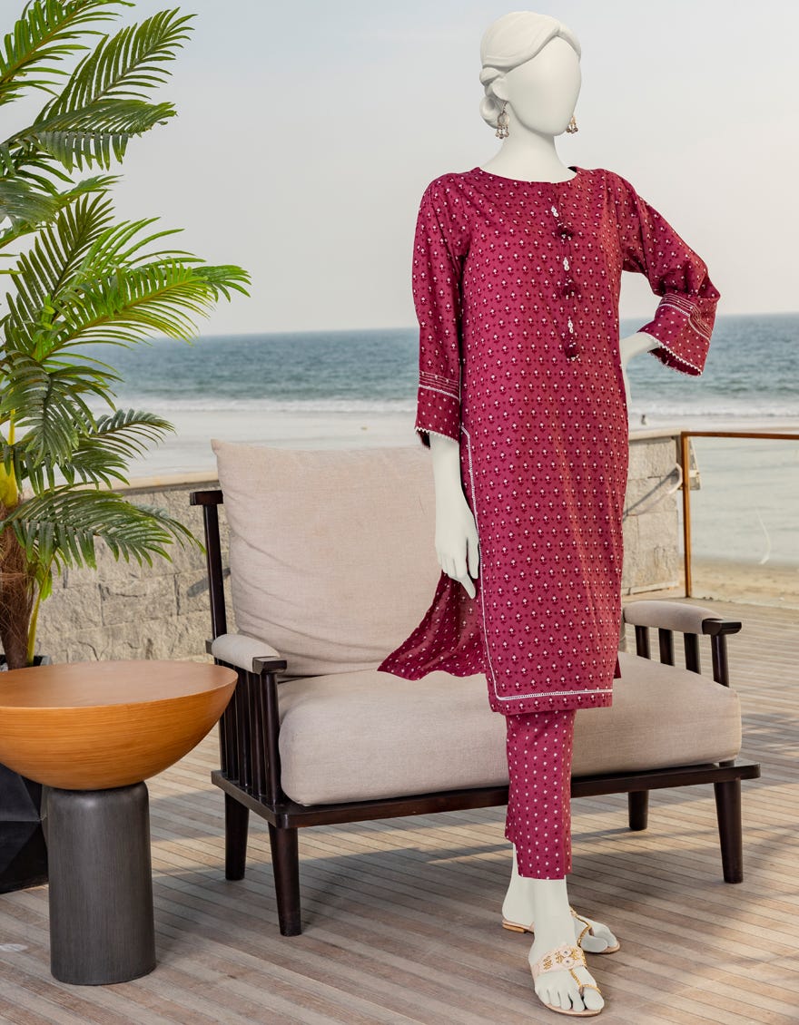 Multicolor Lawn Unstitched 2 Piece Dress | Jlawn-S-Jst-24-1631