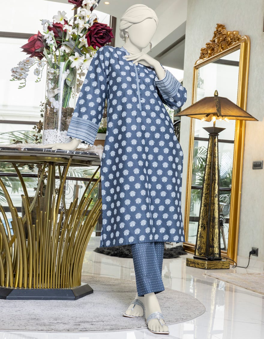 Grey Lawn Unstitched 2 Piece Dress | Jlawn-S-Jst-24-1638 Gulbahar-03