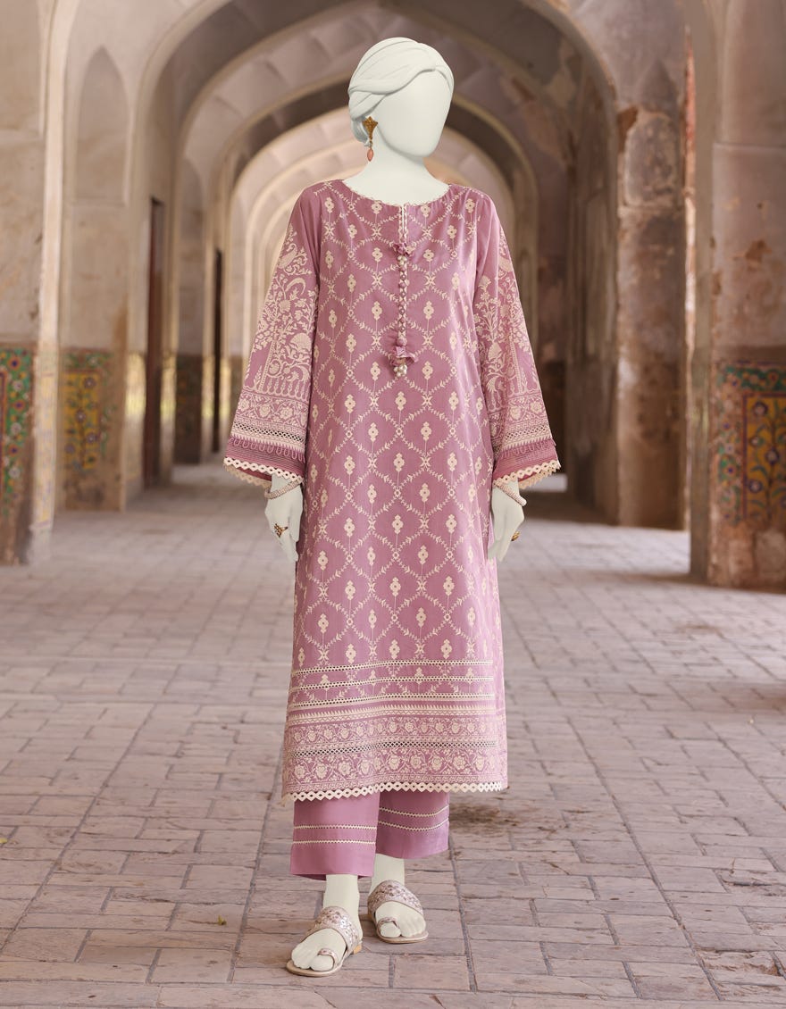 Pink Lawn Unstitched 2 Piece Dress | Jlawn-S-Jst-24-1670