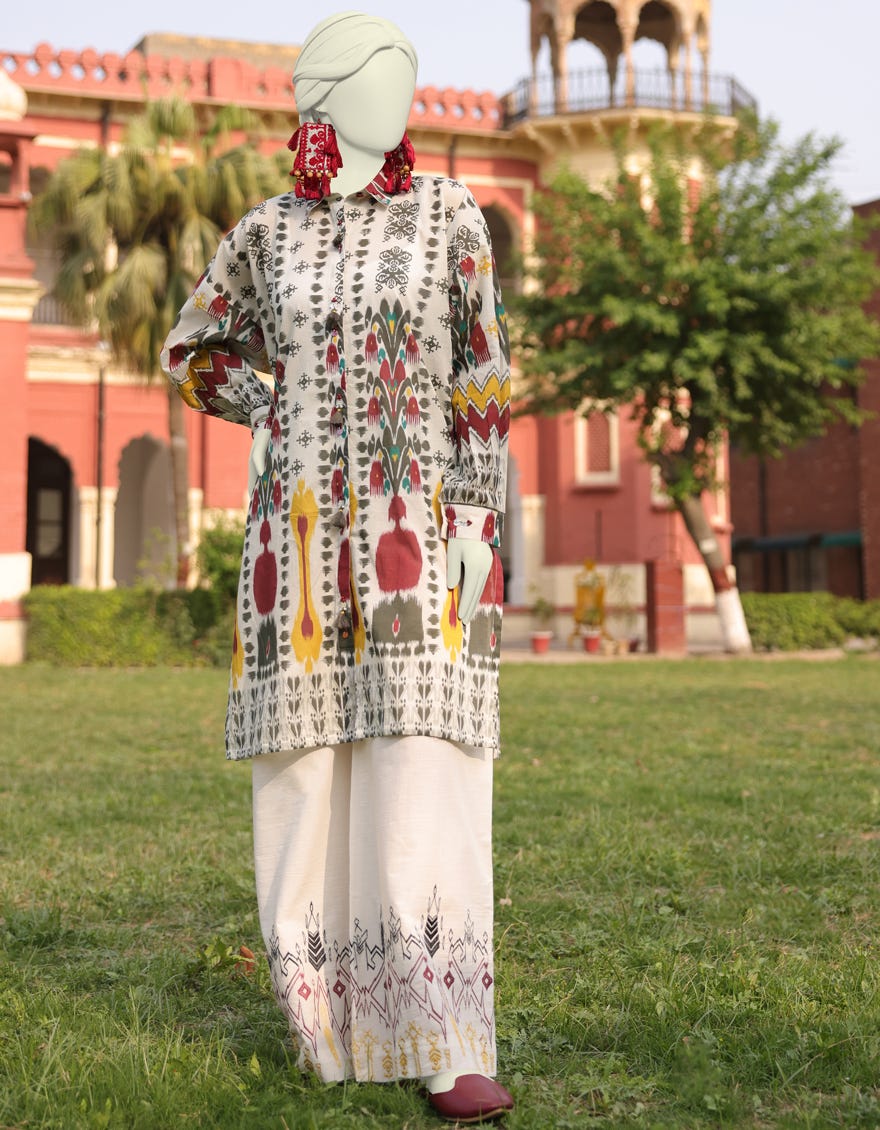 Multicolor Lawn Unstitched 2 Piece Dress | Jlawn-S-Jst-24-1683