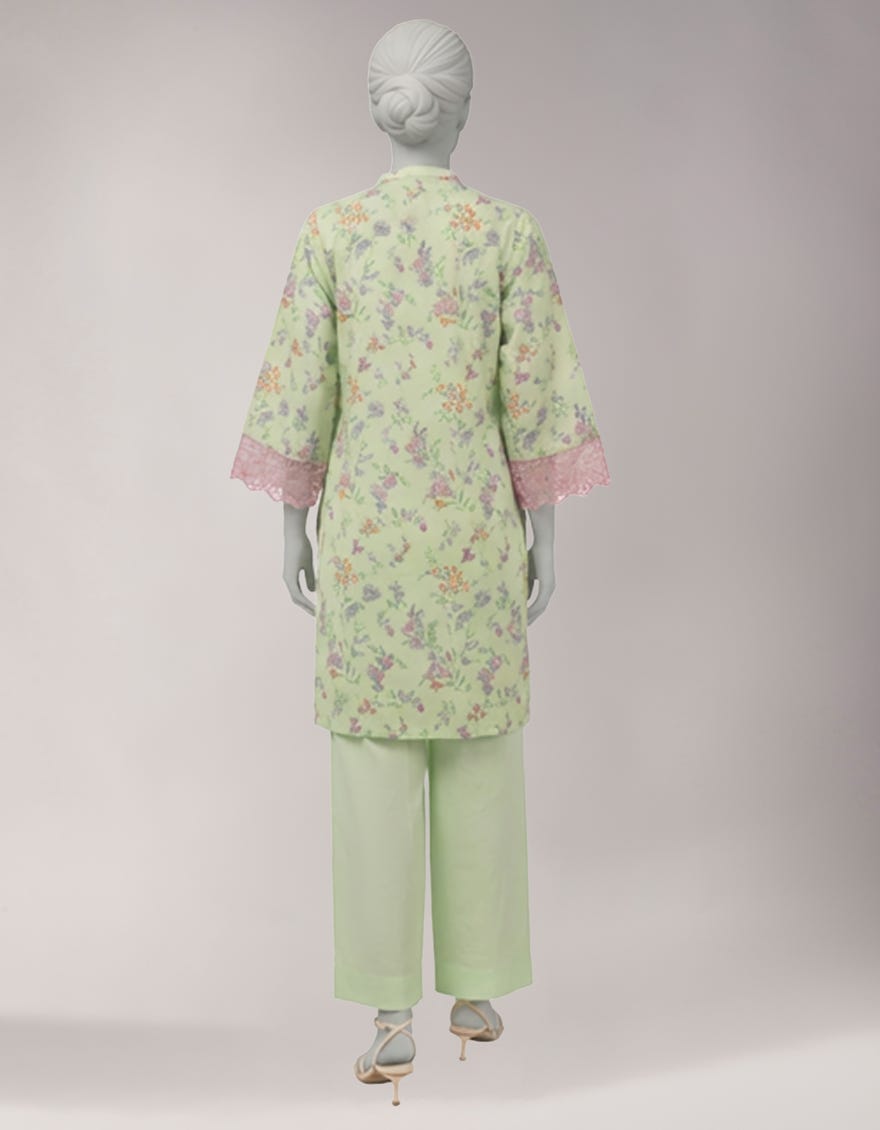 MULTICOLOR LAWN EMBROIDERED UNSTITCHED 2PC