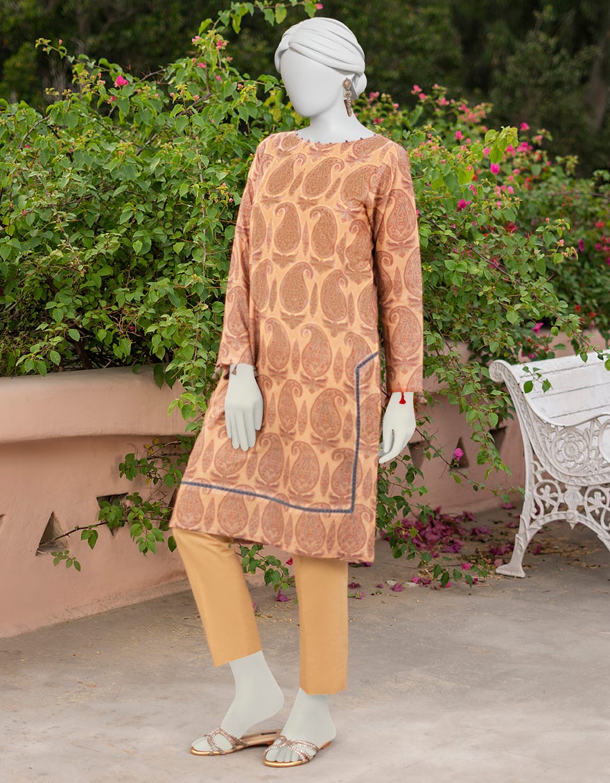 Beige Lawn Unstitched 1Pc | Jlawn-S-Jsu-23-924