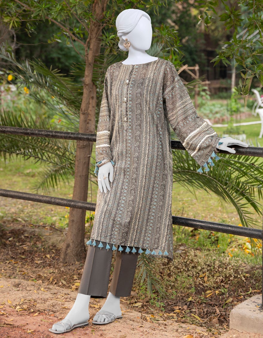 Multicolor Lawn Unstitched 1Pc | Jlawn-S-Jsu-23-925
