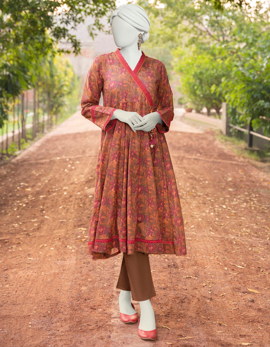 Multicolor Lawn Unstitched 1Pc | Jlawn-S-Jsu-23-928