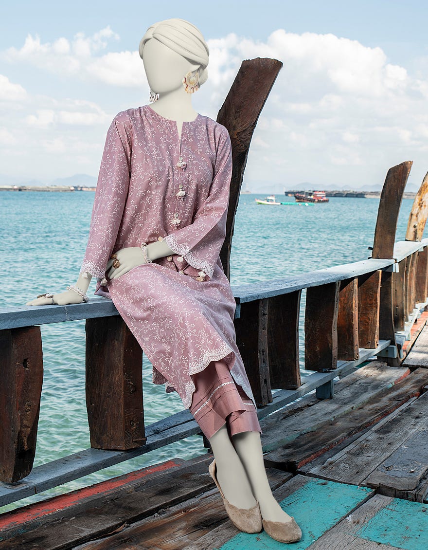 Light Pink Lawn Unstitched 1Pc | Jlawn-S-Jsu-24-915
