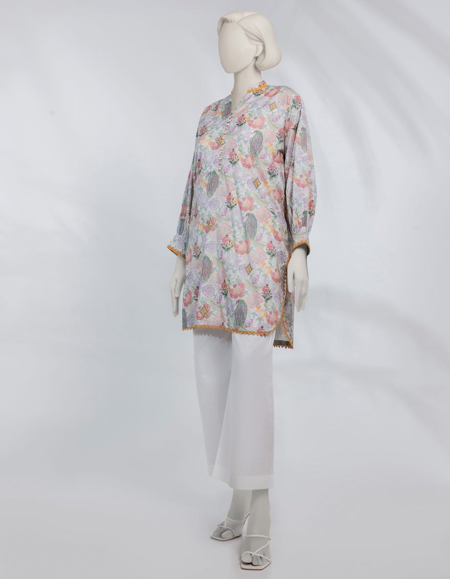 MULTICOLOR LAWN DIGITAL PRINTED UNSTITCHED 1PC