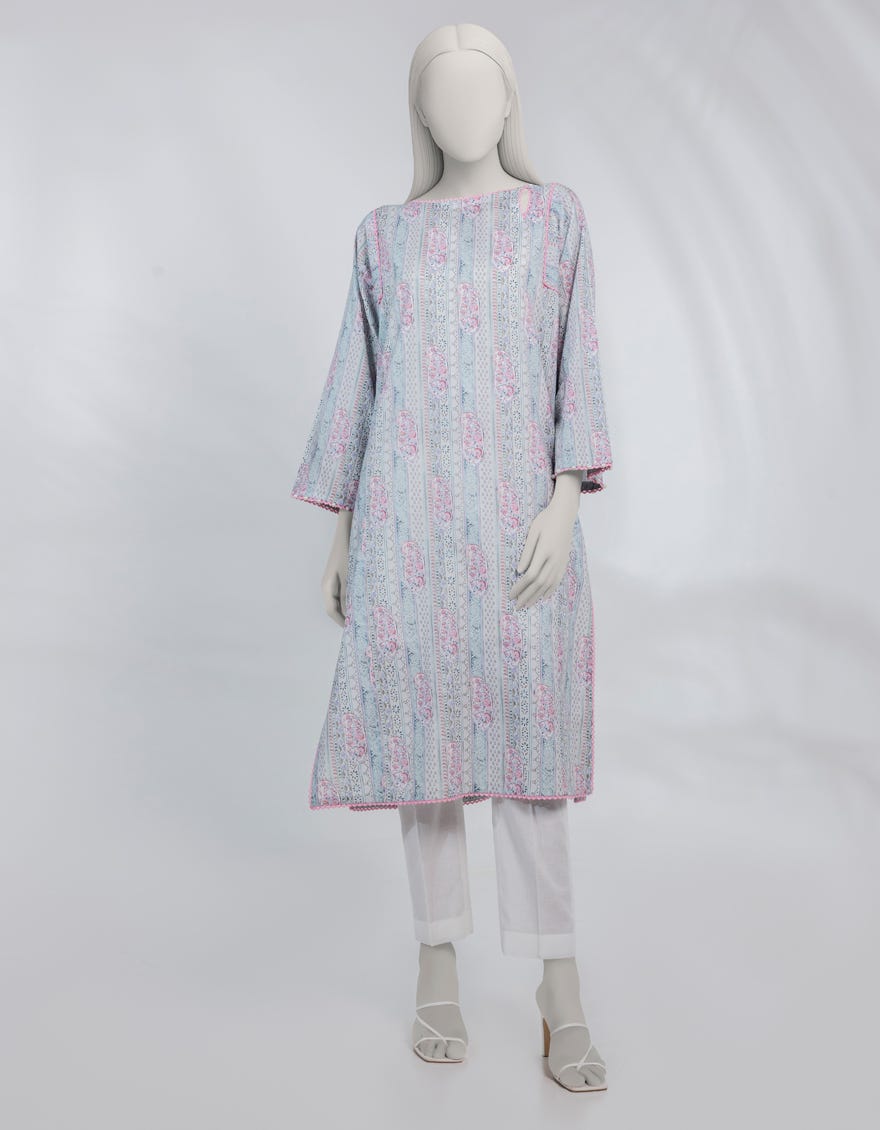 MULTICOLOR LAWN DIGITAL PRINTED UNSTITCHED 1PC