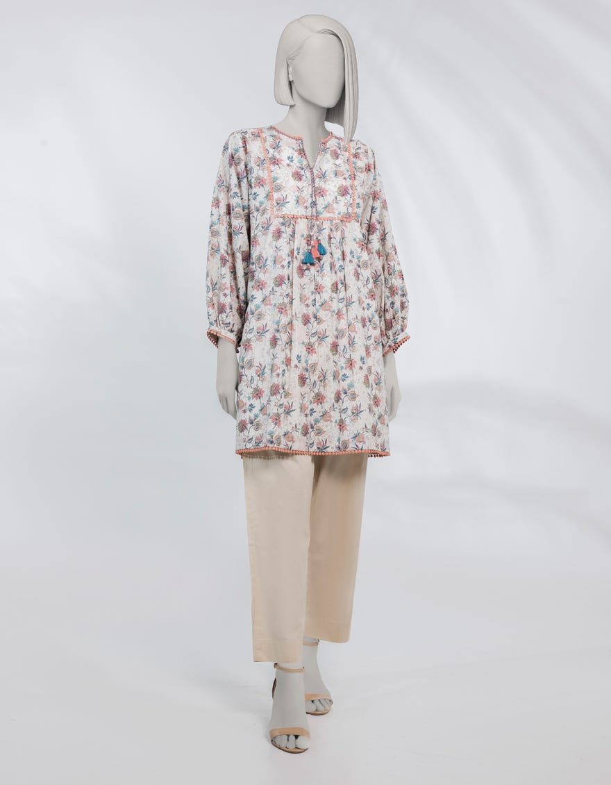 MULTICOLOR LAWN DIGITAL PRINTED UNSTITCHED 1PC