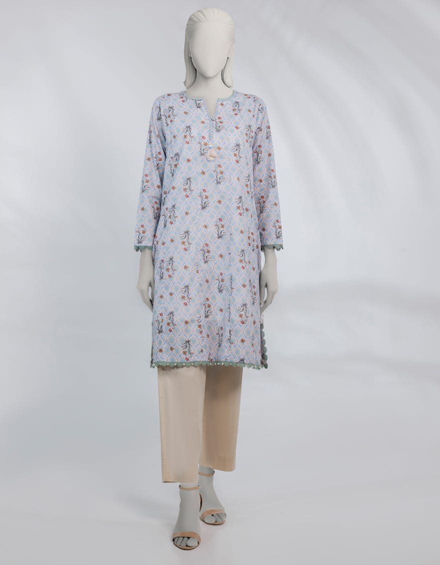 MULTICOLOR LAWN DIGITAL PRINTED UNSTITCHED 1PC
