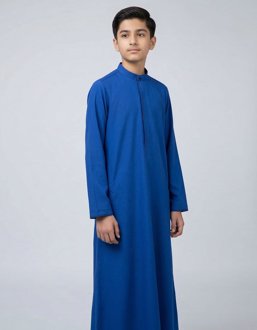 BLUE SEMI-FORMAL JUBBA