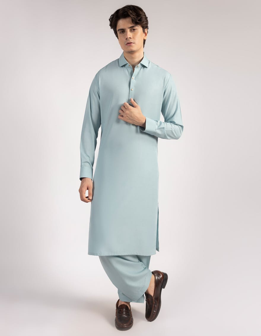 SEA GREEN KAMEEZ SHALWAR