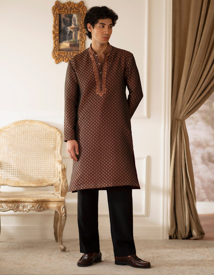 MAROON SPECIAL KURTA