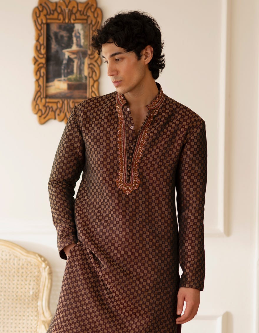 MAROON SPECIAL KURTA