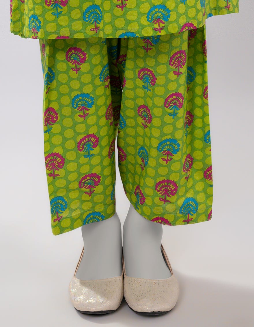 GREEN LAWN PRINTED SHALWAR