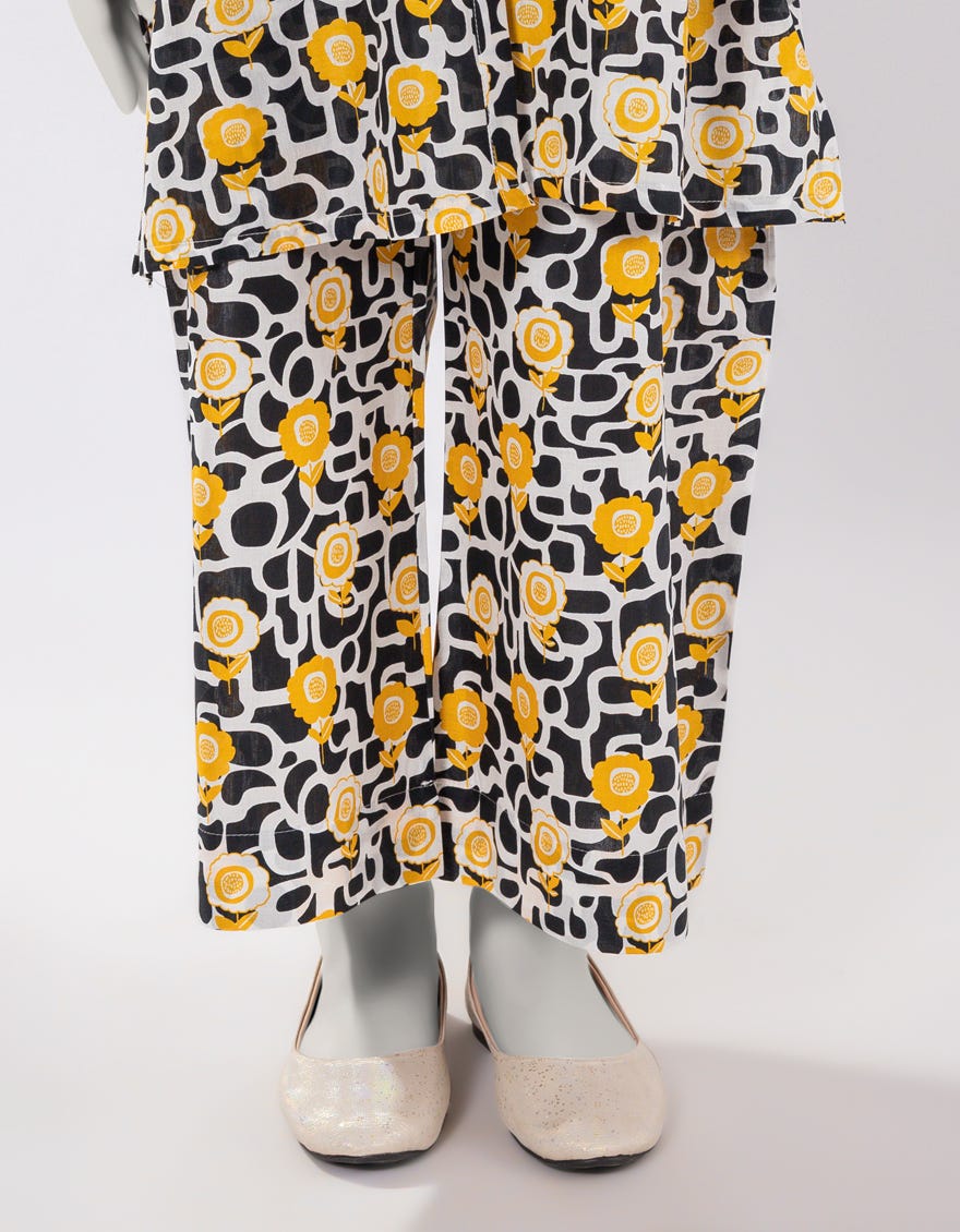 MULTICOLOR LAWN PRINTED TROUSERS