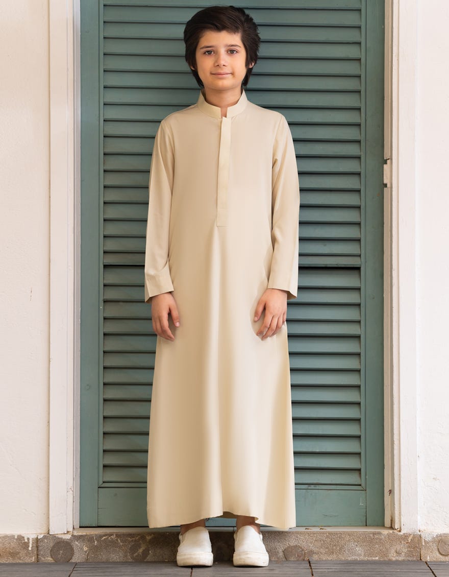 BISCUIT BROWN BLENDED JUBBA | JC-JUBBA-33153