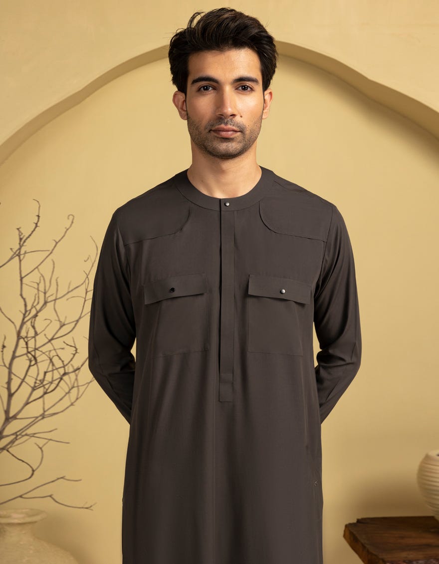 ARMY GREEN BLENDED JUBBA|JJJUBBA33268