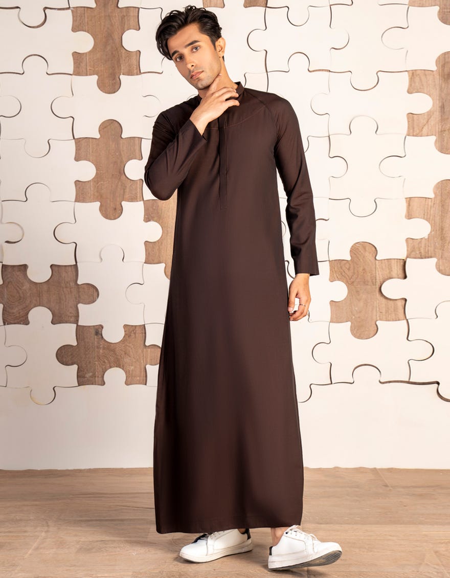 BROWN BLENDED JUBBA | JT-JUBBA-47274