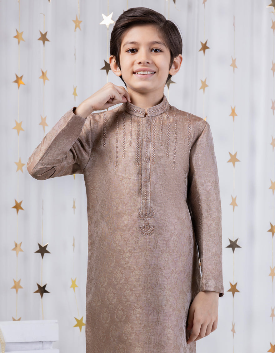 BROWN FORMAL KURTA