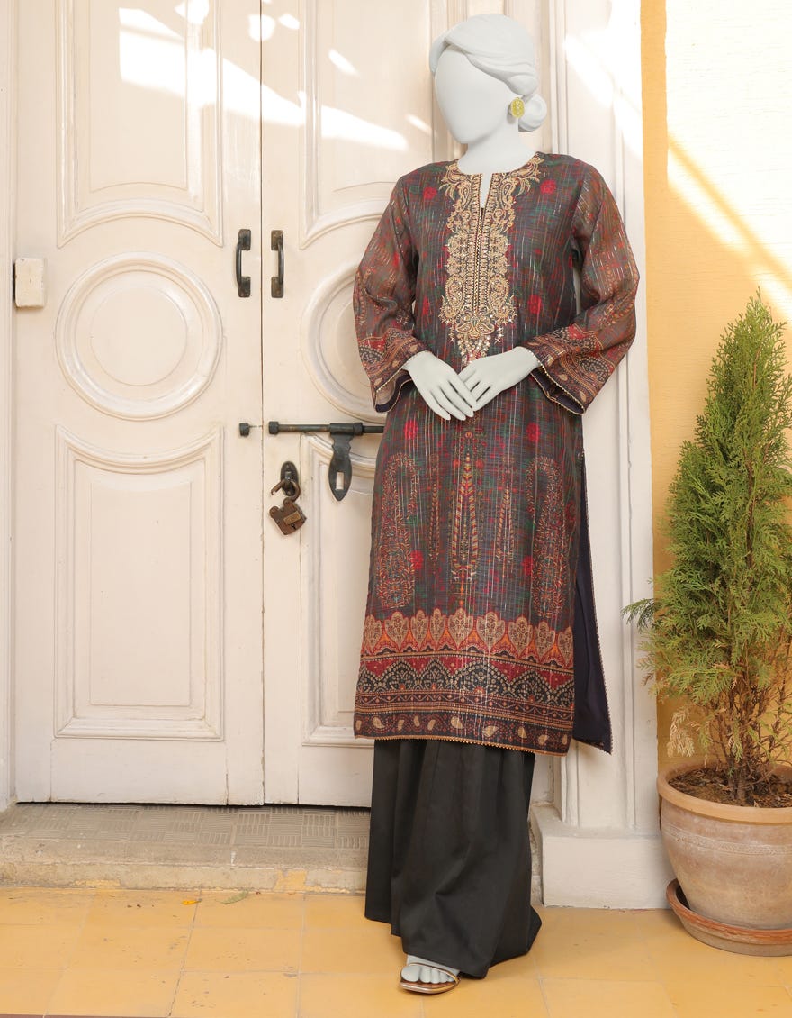 Multicolor Lawn Women's Kurti | Jjlk-W-Jws-22-3065