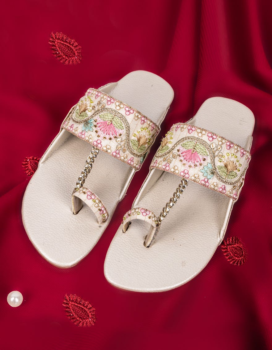Off White Chappal | Jj-Klfwc-23-009