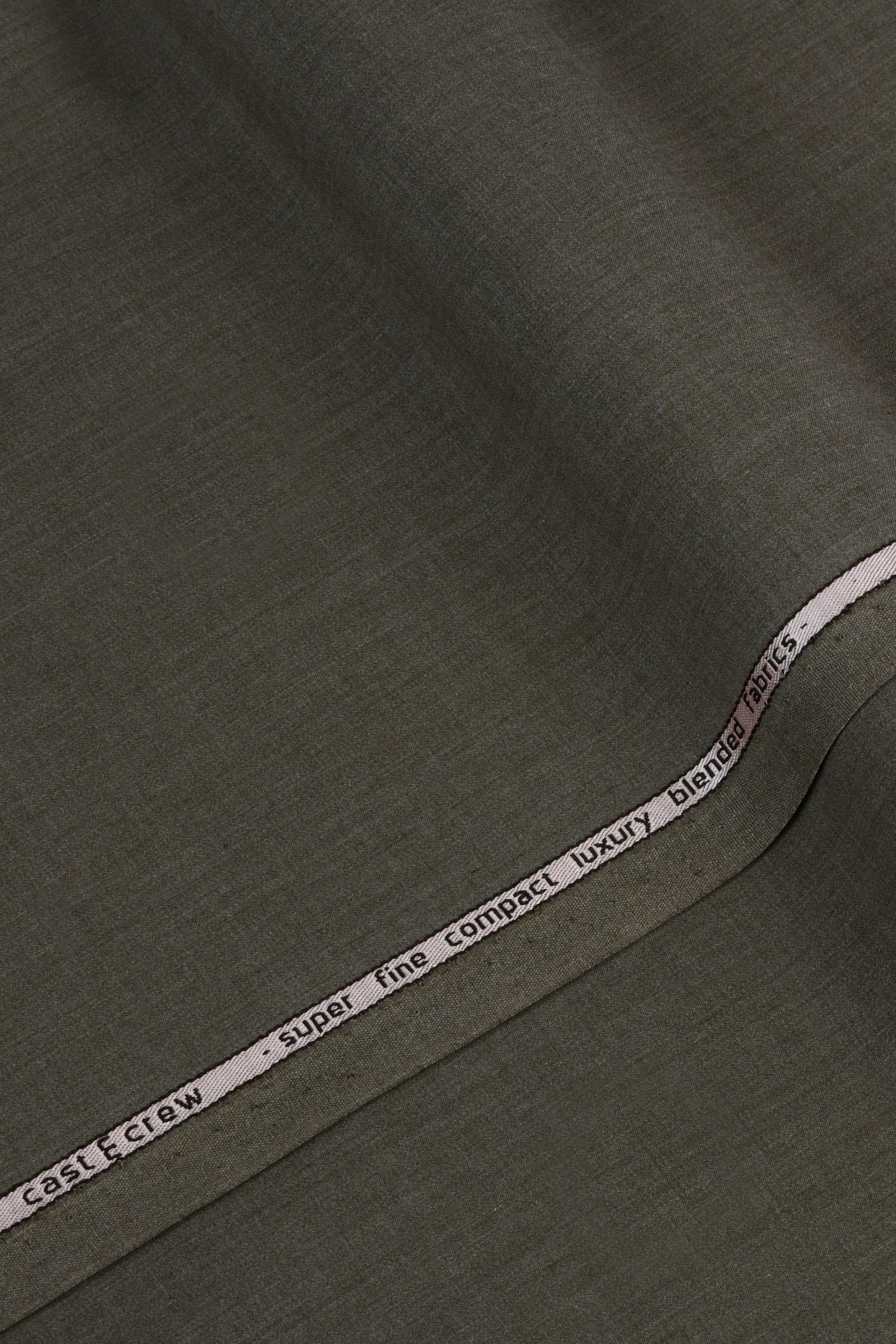Kosovo - Khaki Blended Unstitched Kameez Shalwar Fabric