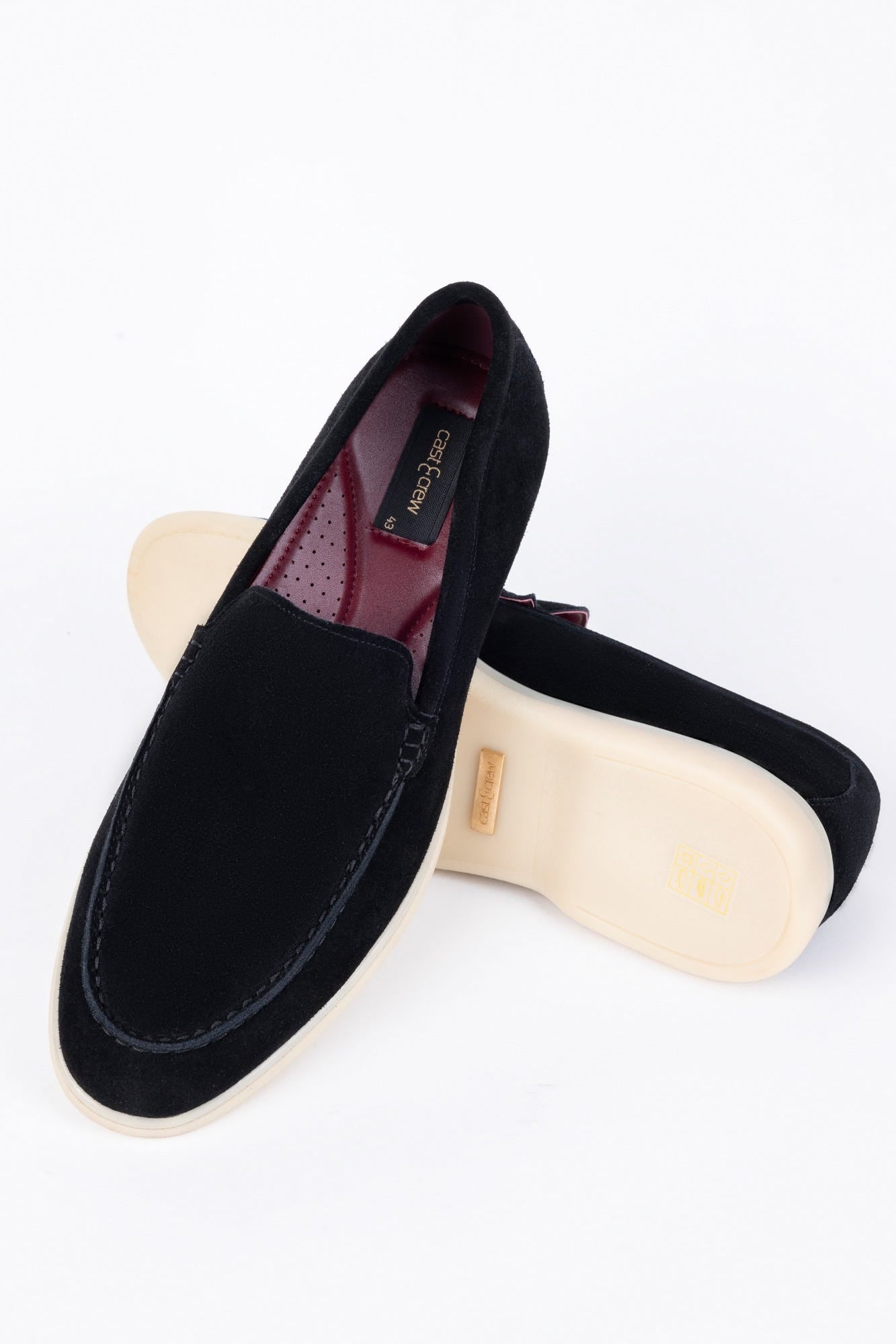 SUMMER SATIUA - BLACK LOAFERS