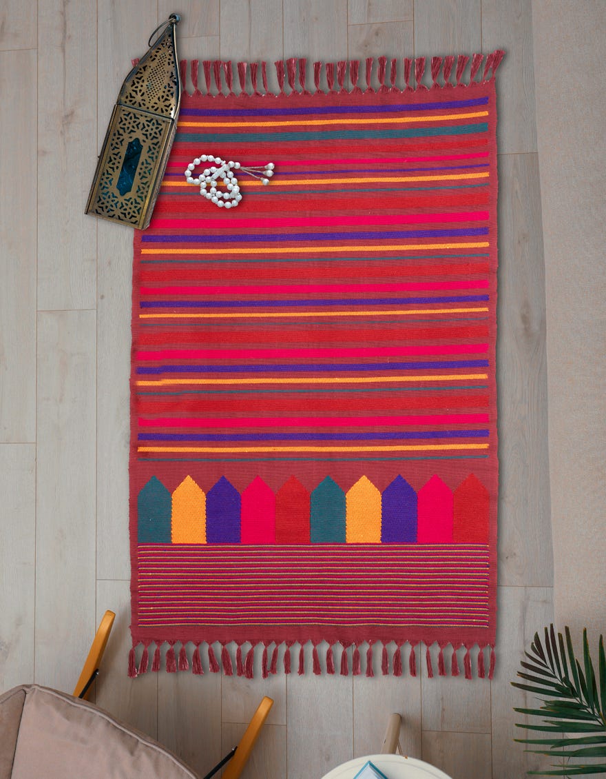 Maroon Prayer Mat| Jpm-23-05 A