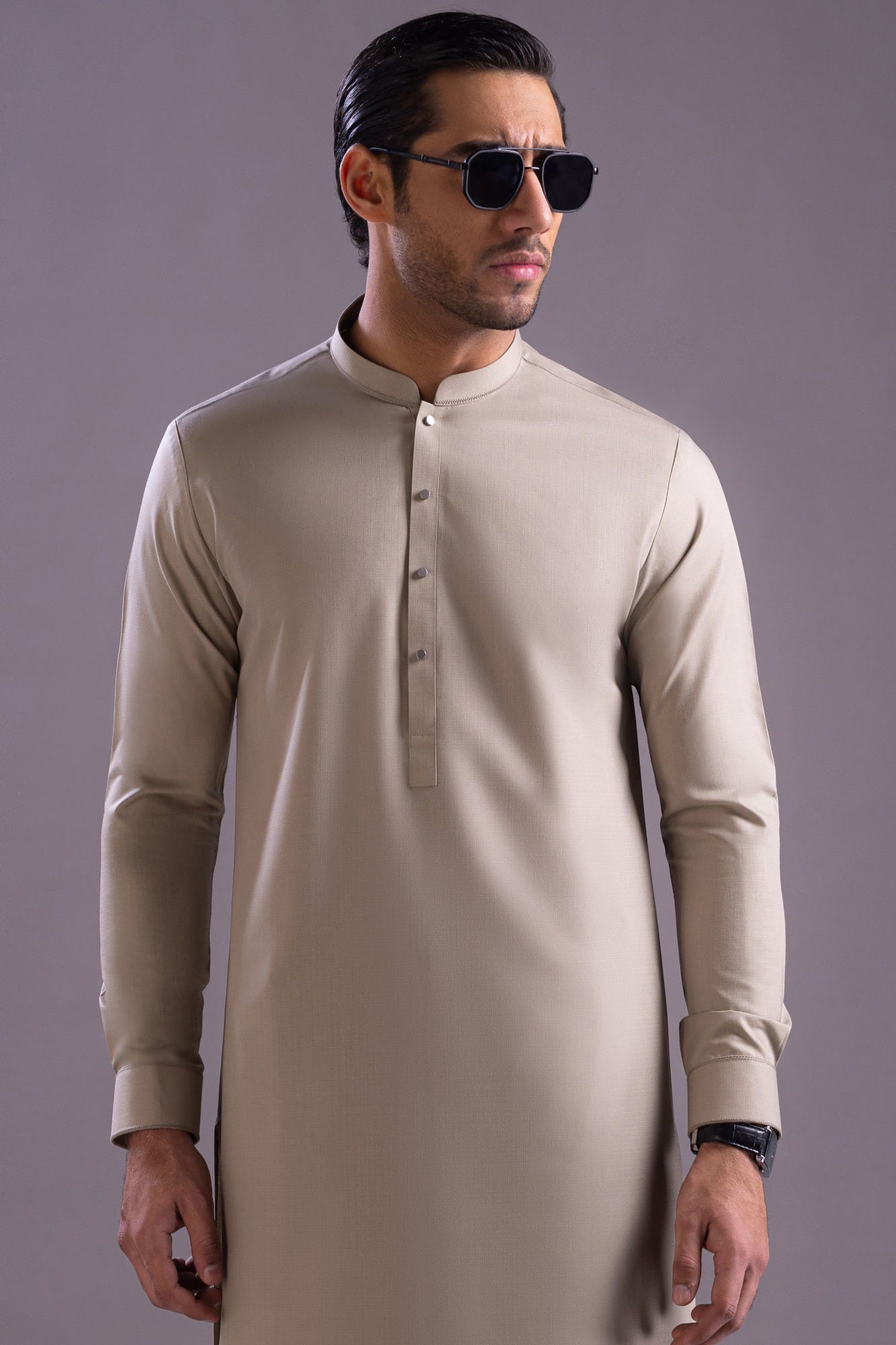 Mendoza - Sage Green Blended Exclusive Kameez Shalwar