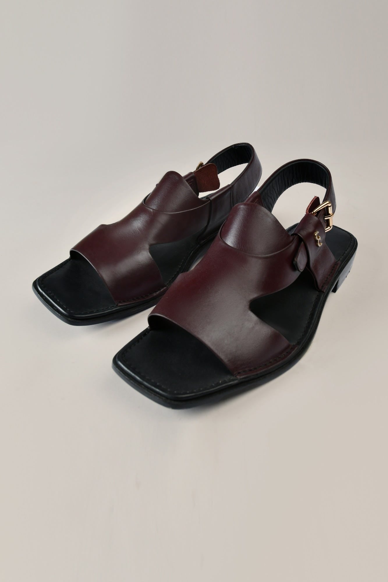 Rooks - Burgundy Men Sandals