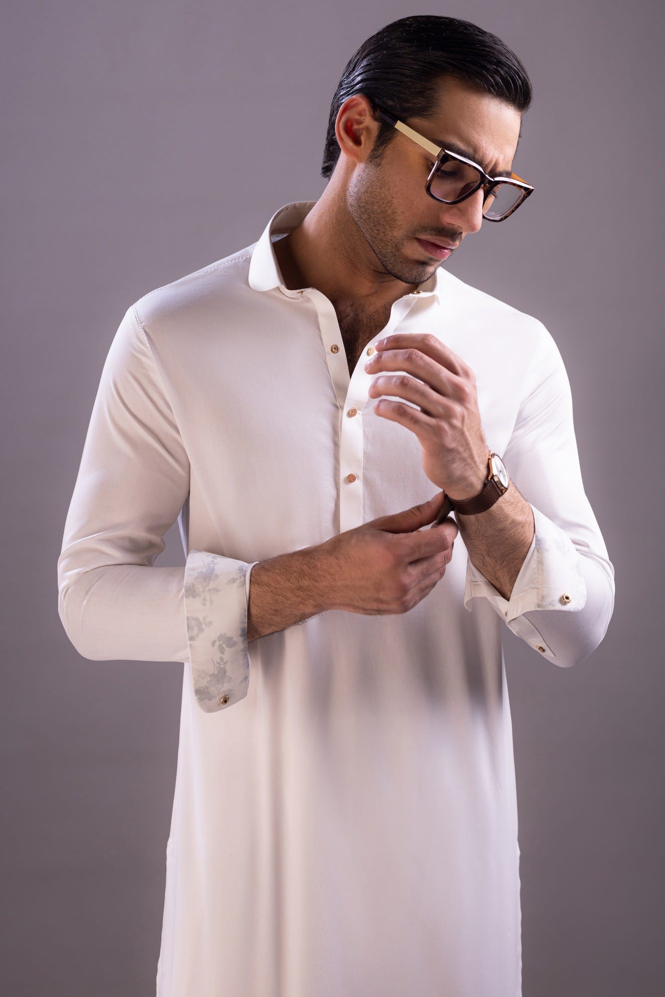 Sinaloa - Off White Cotton Exclusive Kameez Shalwar