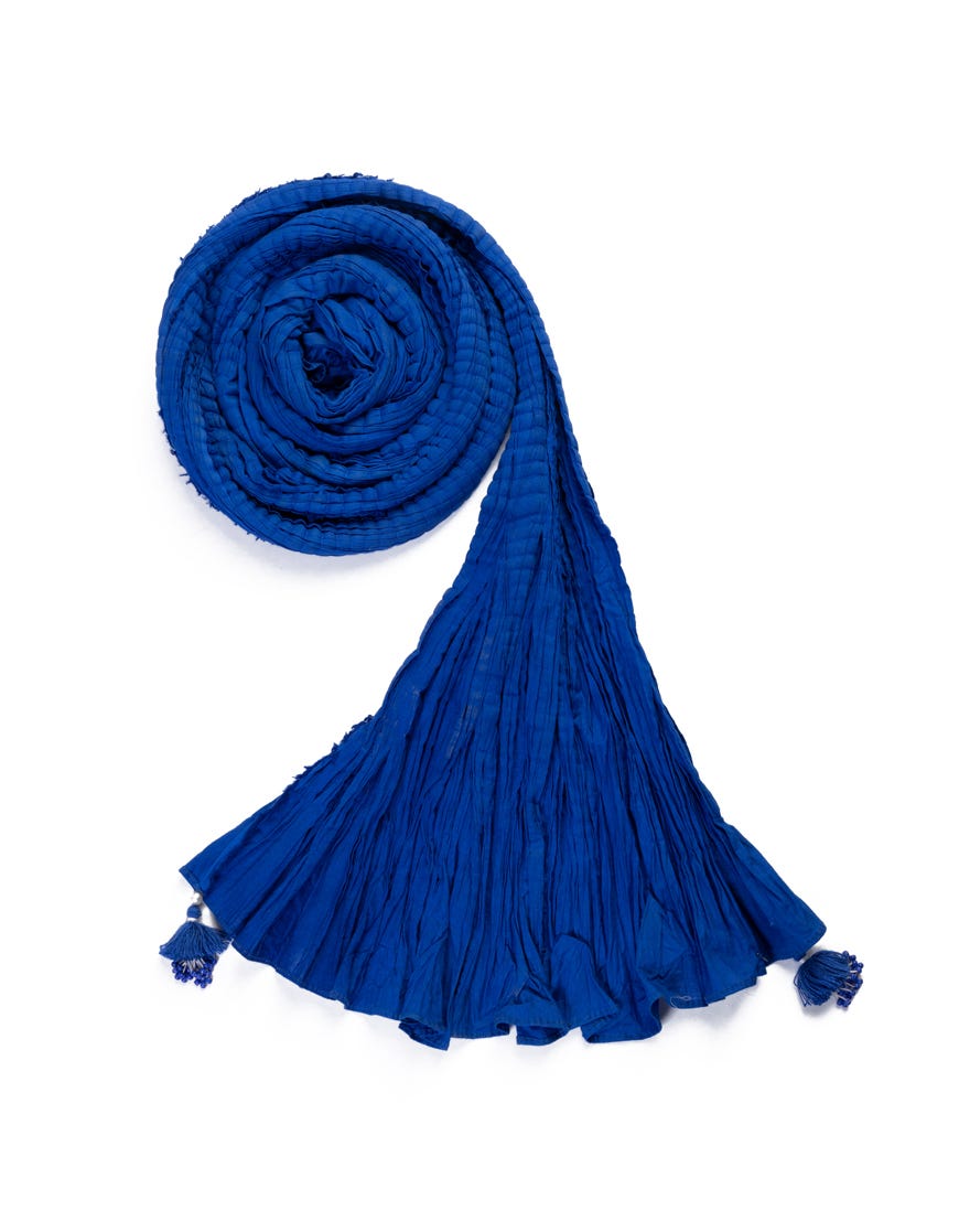 Blue Dyed Stole | Jlst-S-Stl-23-2631