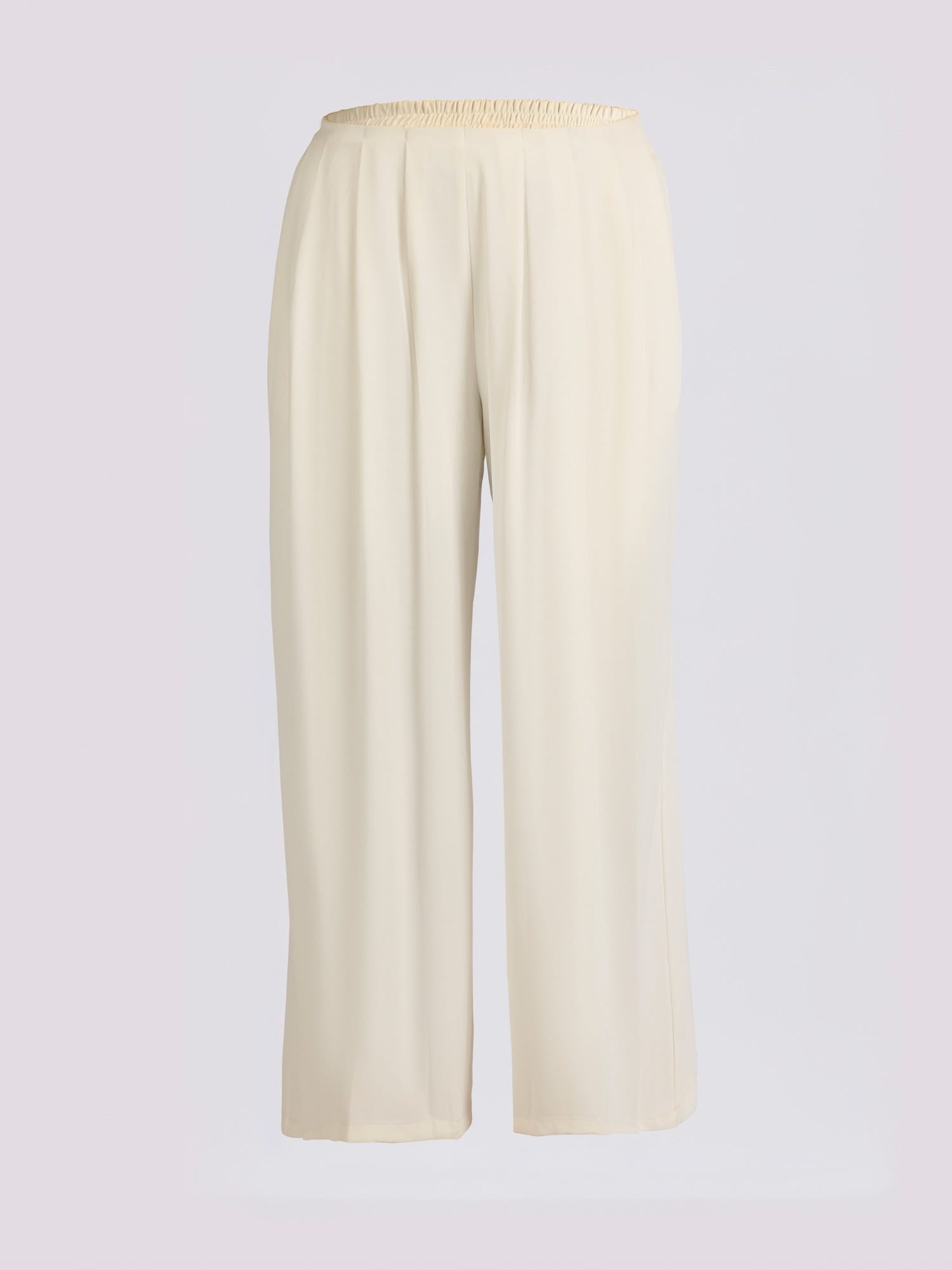 Off White Wide Leg Trousers