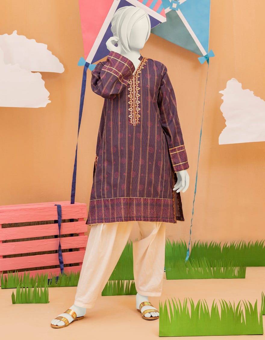 Purple Lawn Teens Kurti | Jygk-S-Ygkl-129-24