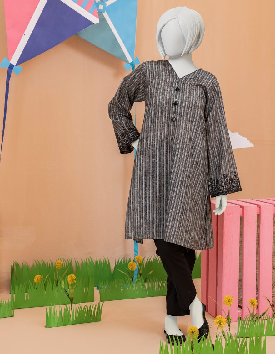Grey Lawn Teens Kurti | Jygk-S-Ygkl-136-24